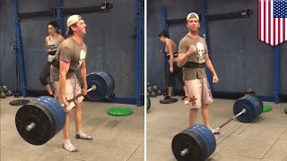 Here's a loop of Donald Trump, Jr. crushing it at deadlifting at the gym. You're welcome - TomoNews