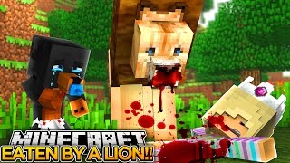 BABY MAX SAVED MY LIFE !!! - Minecraft - Baby Leah Adventures.