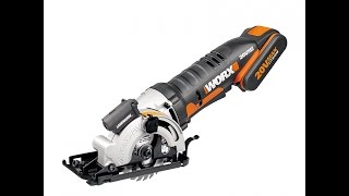 Ударный шуруповерт WORX - WX372 + мини-пила WORX - WX523 - часть 2