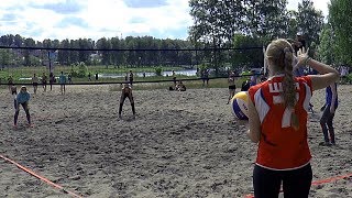 Пляжный волейбол. Девушки. Игра за 1-е место