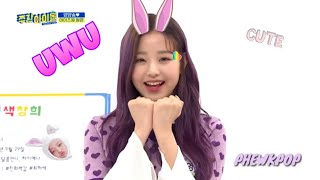IZ*ONE Jang Wonyoung UwU Moments (Cute❤️)