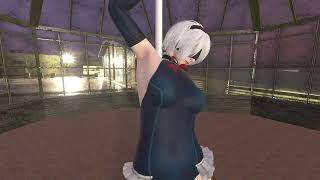 【VR180】VR avatar pole dance TEST#10 "NieR/Inner Bell"