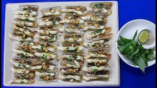 Món Ăn Ngon - ỐC MÓNG TAY NƯỚNG BƠ HÀNH rất thơm