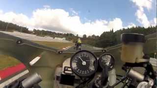 VFR400(NC30) Chase after CB400 Super Four