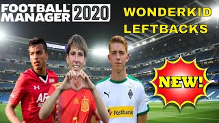 FM20 Wonderkid Leftbacks on Football Manager 2020 - FM20 Wonderkid series
