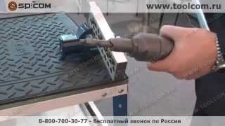 Ручной цанговый экстрактор ЭЦР-16х1. Удаление труб 16х1 из трубной решетки