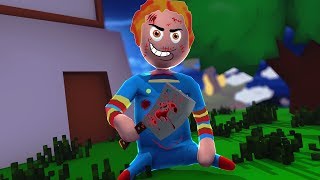 MASSINHA DE MODELAR VIROU CHUCKY O BONECO ASSASSINO !!!