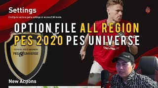 Tutorial Install Option File PES 2020 PS4 PES Universe V.1 - Hot dan Gratis