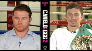 SAUL 'CANELO' ALVAREZ v  GENNADY 'GGG' GOLOVKIN *FULL & UNCUT*  FACEBOOK SATELLITE PRESS CONFERENCE