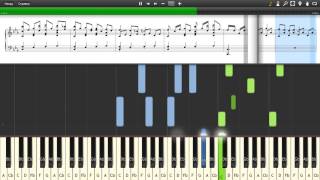 Rammstein - Mein Herz Brennt (Piano Version) - Piano tutorial and cover (Sheets + MIDI)
