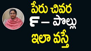 పేరు చివర పొల్లు ఇలా వస్తే | Name Numerology In Telugu | Numerology In Telugu | Bhavishya Jyoti
