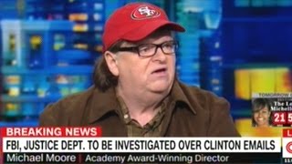 Michael Moore Responds To Donald Trump Calling CNN "FAKE NEWS"