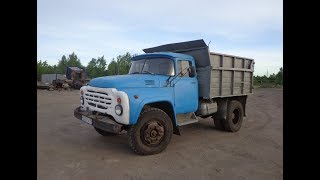 Видео 2. Подъем самосвала у ЗИЛ ММЗ 4505, 1991 г. в., сельхозник