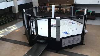 СБОРКА ОКТАГОНА В МРК 'ПОЛЯРИС' ("БИТВА В АРКТИКЕ", MMA 2018) / TIMELAPSE