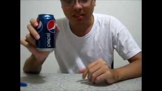 Como fazer um bumerangue de lata de alumínio