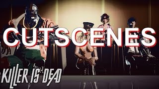Killer is Dead: Nightmare Edition - ALL CUTSCENES (PC/English/German/HD)
