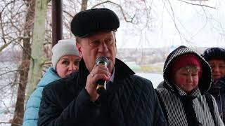 Глава Добрянского района Константин Лызов на открытии лестницы "Дорога к храму"