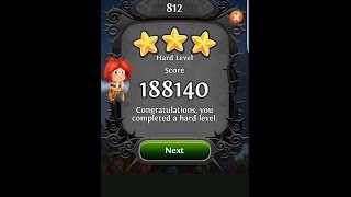 Blossom Blast Saga Level 812 UPDATED