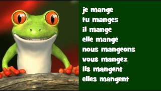 Canto conjugación francés ♫♫ # Verbo = manger