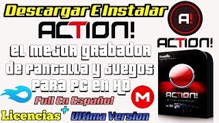 Descargar  e Instalar Mirillis Action Full 2019 con LICENCIA PARA SIEMPRE │FUNCIONANDO│FULL