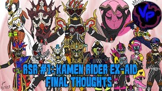 Rubber Suit Reminisce Episode #1: Kamen Rider Ex-Aid