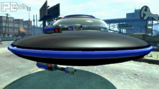 GTA IV UFO Test Flight
