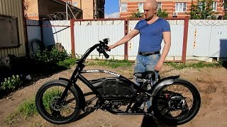 Электровелосипед-чоппер Bronco One & Extreme от Megavel