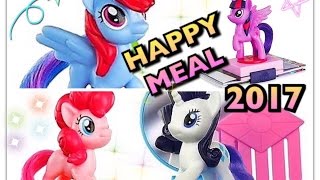 МАЙ ЛИТЛ ПОНИ ХЭППИ МИЛ АПРЕЛЬ МАЙ 2017 my little pony happy meal 2017 McDonalds 2017