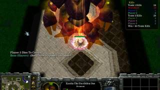 Warcraft 3 прохождение карты Anime Hero Arena  5.3 часть #2 какие слабые боты