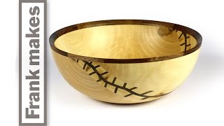 Wood Turned Maple Bowl