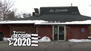 Restaurante mexicano es el lugar predilecto de políticos antes del caucus | Noticias Telemundo