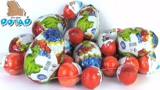 Kinder Surprise Eggs Toys.Unboxing. - Kung Fu Panda 3 Киндер Сюрприз Кунг Фу Панда 3