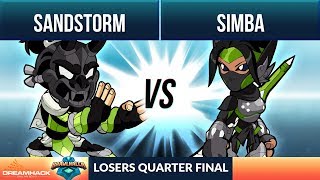 Sandstorm vs Simba - Losers Quarter Final - DreamHack Dallas 1v1