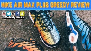 Nike Air Max Plus "Greedy" Edition Review + On Foot I OG Sunset/Tiger/Hyper Blue I What The Air Max