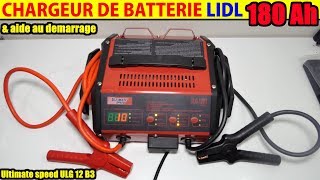 chargeur de batterie lidl ultimate speed ulg 12 voiture moto battery charger jump start function