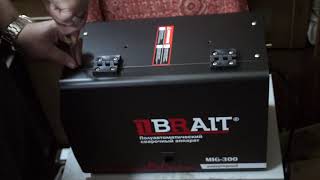 обзор полуавтомата Brait MIG-300 (попался после ремонта!)