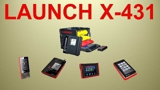 LAUNCH X-431.Линейка Автосканеров фирмы LAUNCH.