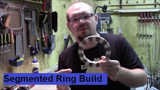 Black Walnut and Maple Segmented Ring