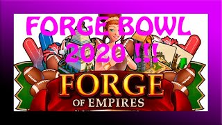 ❤️❤️❤️ EVENTO DE FORGE BOWL 2020 !! en el forge of empires