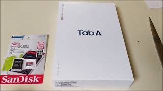 Samsung Galaxy Tab A 10.5" 2018 Unboxing