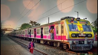 3 phase ICF MEDHA EMU train running in a golden afternoon || Katwa to Howrah Galloping local