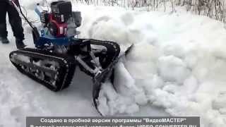 мотоблок "Нева" на гусеницах