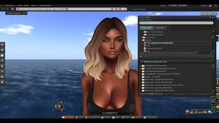 How to make animated mesh hair for Second Life