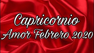 Relación oculta? | Heridas del Ego ~ CAPRICORNIO AMOR FEBRERO 2020