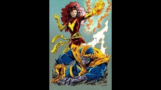 Level 70 Jean Grey Vs Thanos WBU - Marvel Future Fight