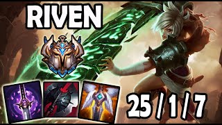Riven vs Mordekaiser TOP Rank #3 Challenger NA