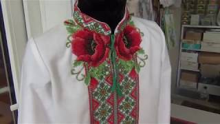 Вышитая сорочка для мальчика Тадиция №18 пошитая - Рукодельная Шкатулочка