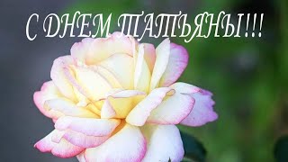 Видео поздравление с днём Татьяны!? Музыкальная открытка с днем Татьяны?