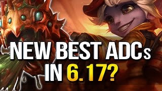 NEW BEST ADCs IN 6.17? Tier list with all changes (League of Legends)