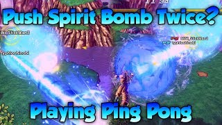 Can Spirit Bomb be Pushed Back Twice?! Ping Pong! - Dragon Ball Xenoverse 2
